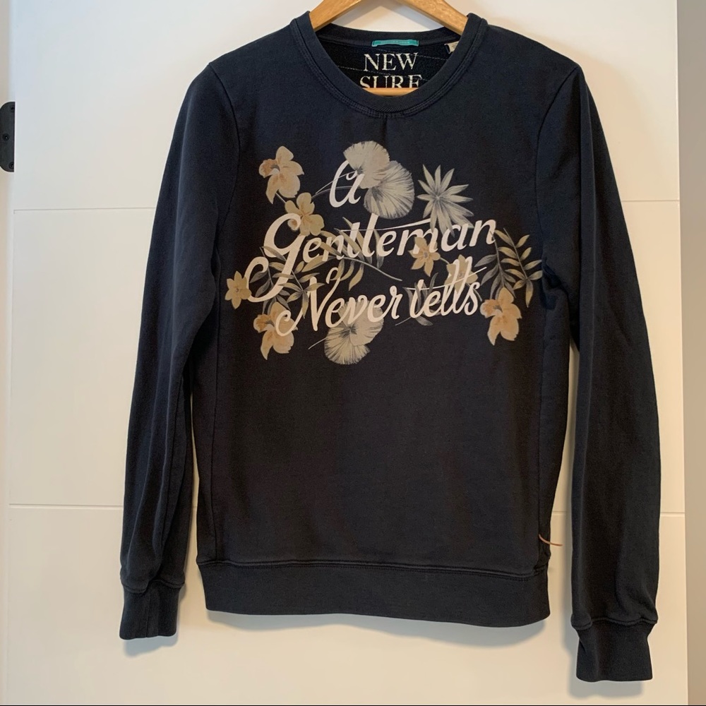 Scotch & Soda | Graphic Floral Sweatshirt